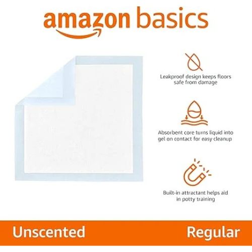 Dog Pee Pads – 100-Pack, 22×22", Leak-Proof & Quick-Dry