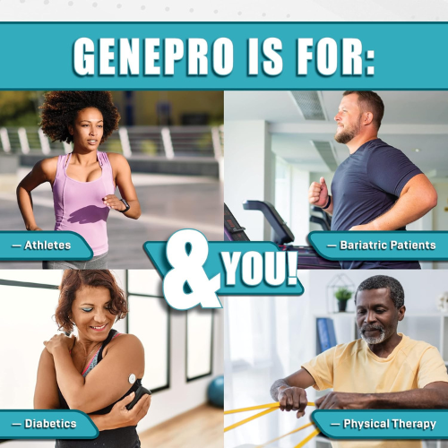 Genepro Unflavored Protein Powder – 3rd Generation, 60 Servings
