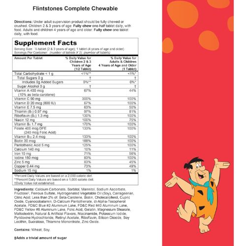 Flintstones Vitamins Chewable Kids Vitamins