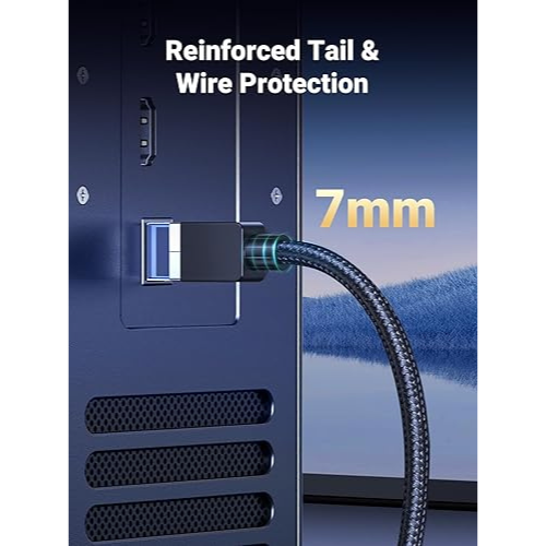 UGREEN Cat 8 Ethernet Cable – 6FT, 40Gbps Braided LAN Cord