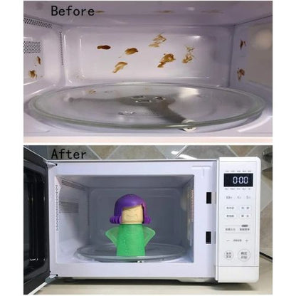 Angry Mama Microwave Cleaner , Steam Away Microwave Messes!