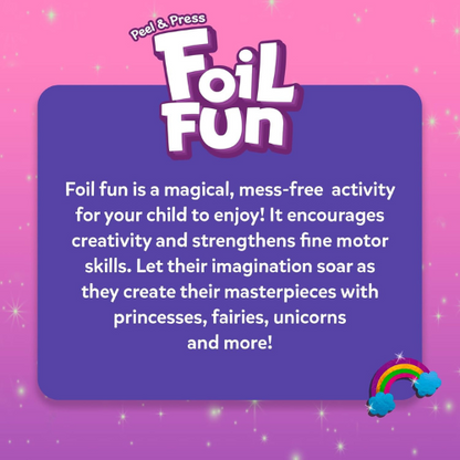 Skillmatics Foil Fun Unicorn & Princess Craft Kit No Mess DIY Art Activity