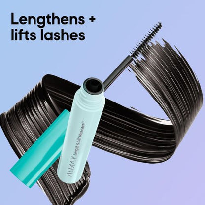 Almay Length & Lift Mascara, 10 Blackest Black, 1 Count