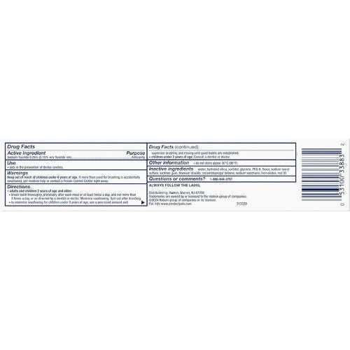 Aquafresh Extreme Clean Whitening Action Fluoride Toothpaste, 5.6 oz