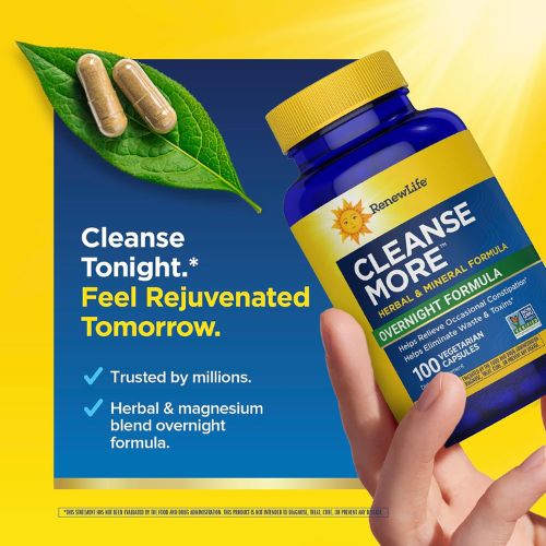 Renew Life Cleanse More 100 Vegetarian Capsules