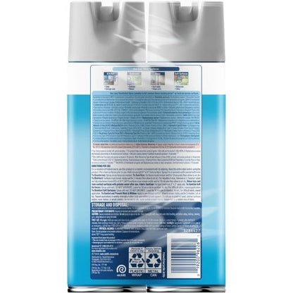 Lysol Disinfectant Spray, Sanitizer, Crisp Linen, 19 oz, 2 Pack