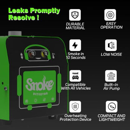 Solary Smoke Machine Leak Detection - Automotive Leak Detection Tool for Auto Repai