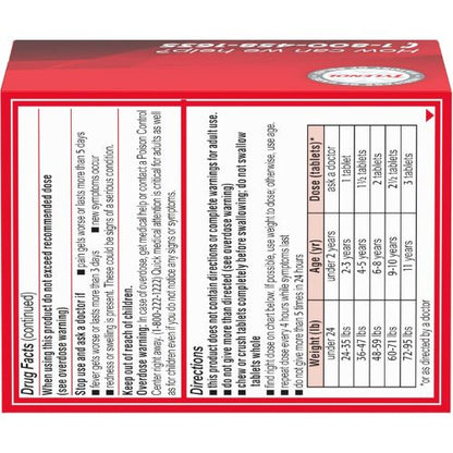 Children's Tylenol Chewables, 160 mg Acetaminophen, Grape, 24 ct