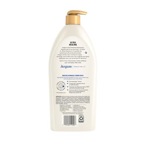 Jergens Ultra Healing Body Lotion, Moisturizer for Dry Skin, 32 fl oz