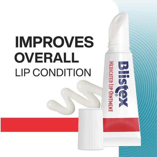 Blistex Medicated Lip Ointment, 24 Hr Moisture, 0.21 oz, 3 Pack