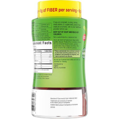 Benefiber Prebiotic Fiber Supplement Gummies, Assorted Fruit Flavor, 81 Ct