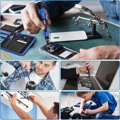 STREBITO 142-Piece Precision Screwdriver Set – Magnetic Repair Kit