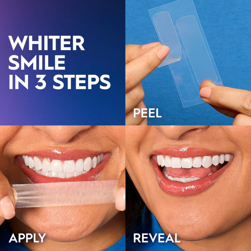 Crest Teeth Whitening Strips, Crest 3D Whitestrips 24 Strips