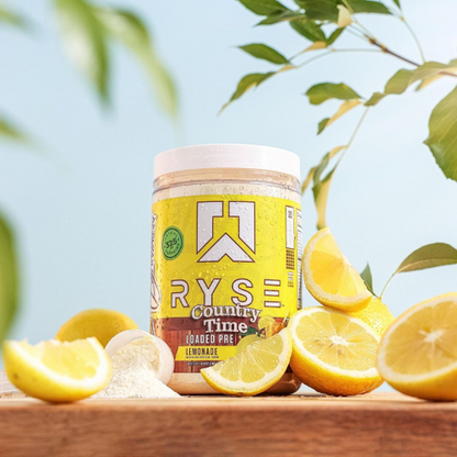 RYSE Loaded Pre Workout Powder – 30 Servings (Country Time Lemonade)