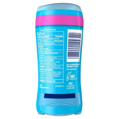 ecret Anti-Perspirant Deodorant Invisible Solid Powder Fresh Twin Pack 5.20 oz