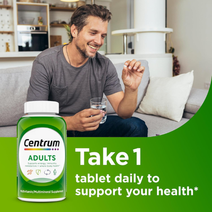 Centrum Multivitamin for Adults 18 and Over, 200 Tablets
