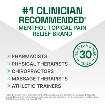 Biofreeze Pain Relief Cream for Knee, Neck, Hip, Joint, Shoulder