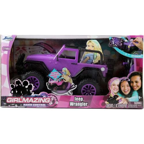 Jada Toys GIRLMAZING Jeep R/C Vehicle (1:16 Scale) – Purple
