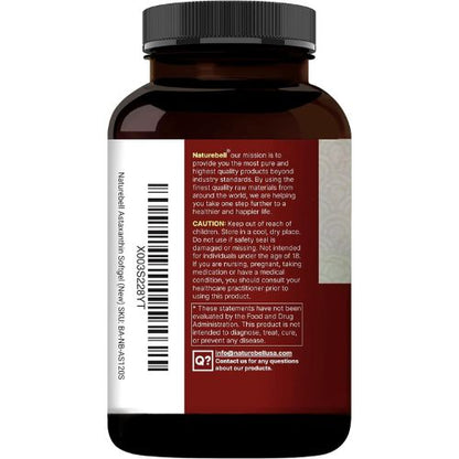 NatureBell Maximum Strength Astaxanthin 12mg