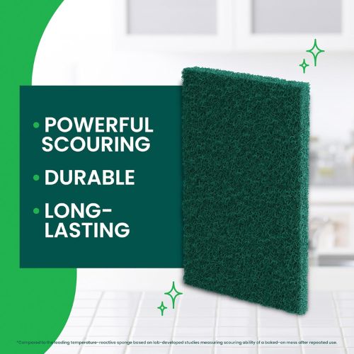 Scotch-Brite Heavy Duty Scouring Pad, 8 Pack