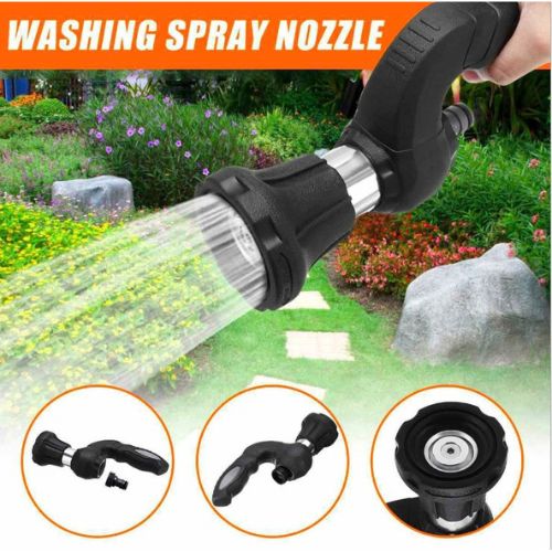 Mighty Power Hose Blaster Nozzle Lawn Garden Car Washing