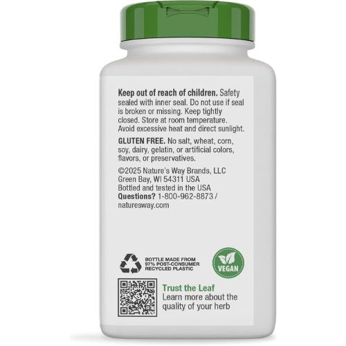 Nature's Way Ginger Root Capsules,1,100 mg per Serving, Vegan, 240 ct
