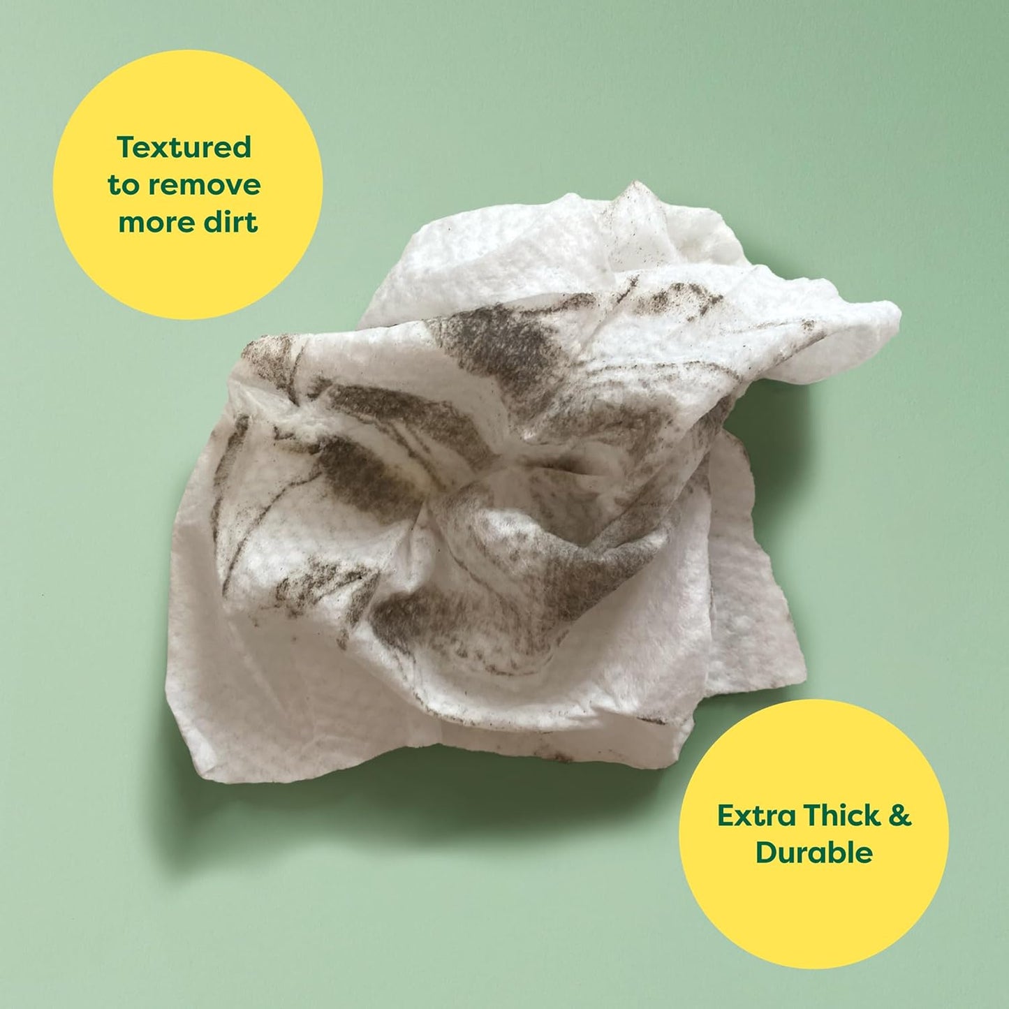 Earth Rated Pet Wipes – 100ct, Hypoallergenic & Unscented Grooming Wipes