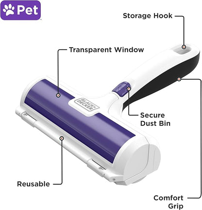 BLACK+DECKER Pet Hair Roller – HMSCT0001