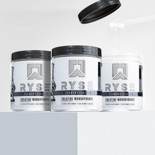 Ryse Element Series Creatine Monohydrate – Perform Better, 60 Servings pack of 3